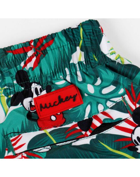 Pantalones cortos de baño verde Jungle Forest