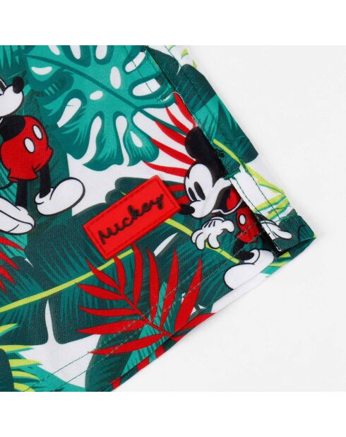 Pantalones cortos de baño verde Jungle Forest