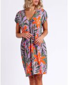 Robe Jungle mauve