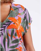 Robe Jungle mauve