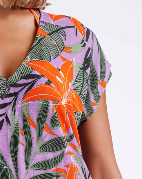 Robe Jungle mauve