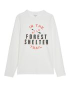 T-Shirt Forest  blanc