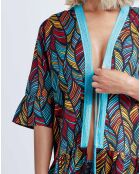 Turkooise jurk van Ethnic Feather