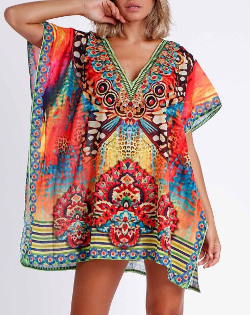 Kaftan Butterfly multicolore