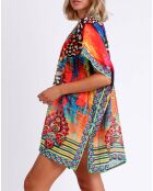 Kaftan Butterfly multicolore