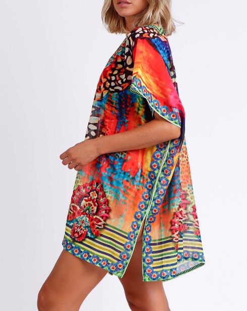 Kaftan Butterfly mehrfarbig