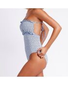 Maillot de bain 1 Pièce Copea Greek bleu
