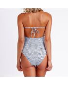 Maillot de bain 1 Pièce Copea Greek bleu