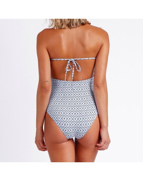 Maillot de bain 1 Pièce Copea Greek bleu