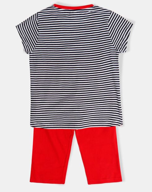 Pigiama Minnie blu/rosso