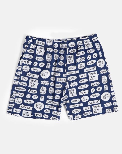 Coole grijs/blauwe pyjama