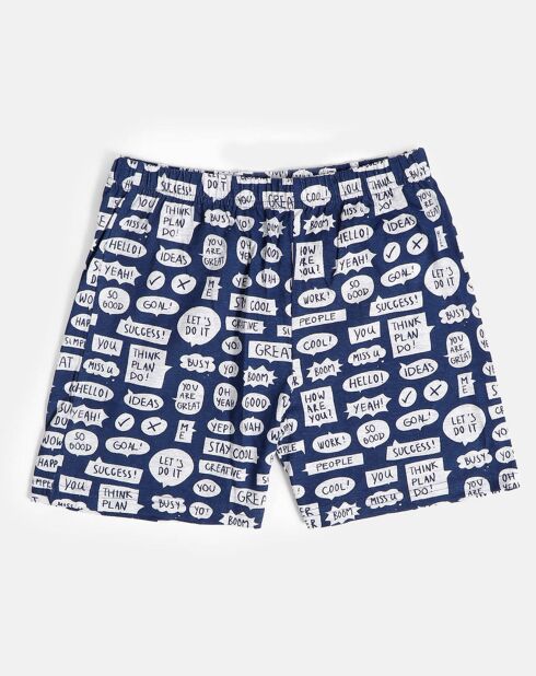 Pyjama Cool gris/bleu