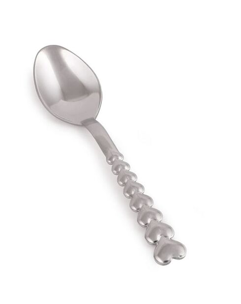 12 Cuillères à dessert argenté - 11 cm