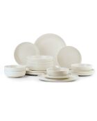 Service de table en Porcelaine multicolore - 16 Pièces