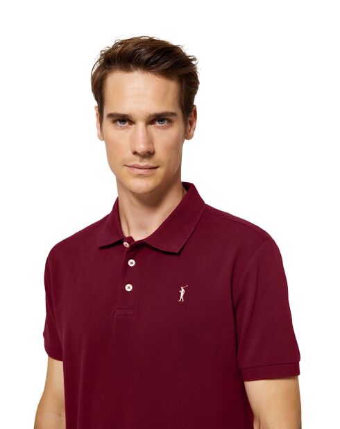 Polo Raphael bordeaux