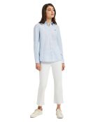 Chemise en Lin mélangé Peneloppe bleu ciel