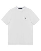 2 T-Shirts Gaspard multicolore blanc/bleu marine