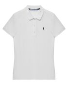 3 Polos Lya multicolore blanc/rose/bleu