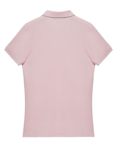 3 Polos Lya multicolore blanc/rose/bleu