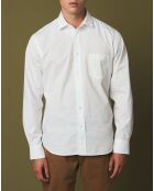 Chemise regular Paul Pat blanche