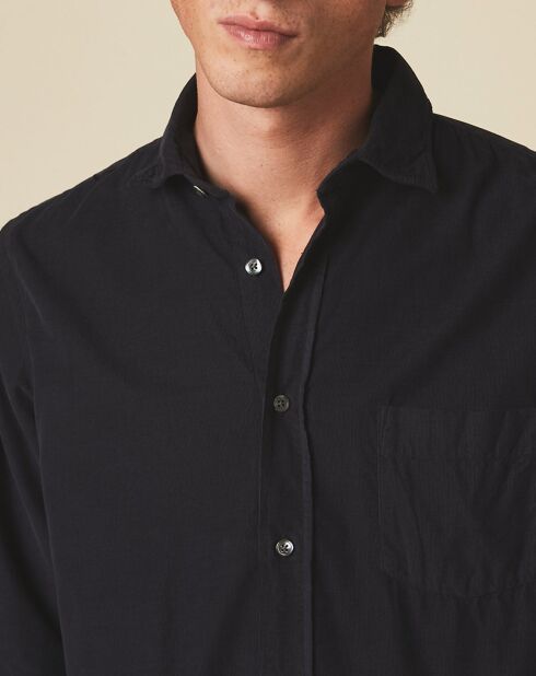 Chemise regular Paul Pat navy