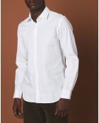 Chemise slim Sammy blanche