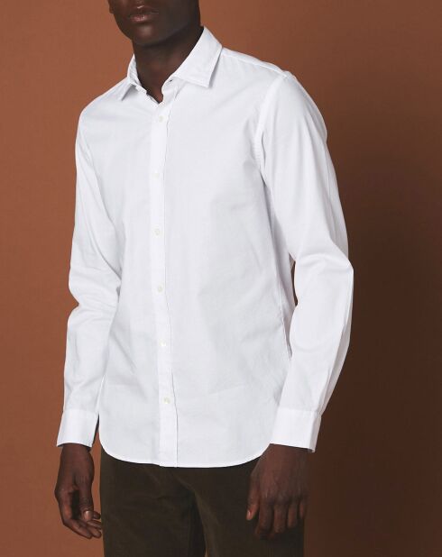 Chemise slim Sammy blanche