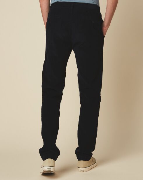 Pantalon en Velours côtelé Tanker dark navy