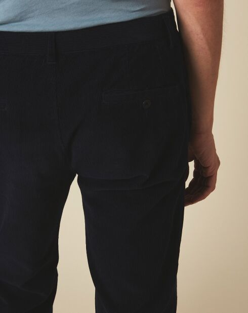 Pantalon en Velours côtelé Tanker dark navy