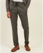 Pantalon 100% Laine Tanker gris