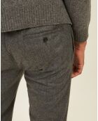 Pantalon 100% Laine Tanker gris