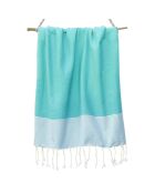 Fouta Ibiza Honeycomb turchese/bianco - 100x200 cm