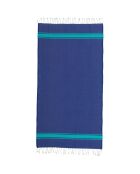 St Tropez Traditional Fouta Griechisch blau/türkis - 100x200 cm