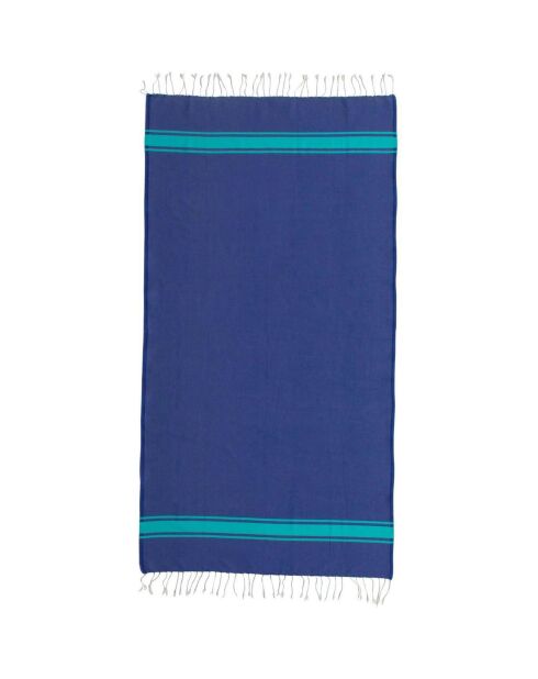 St Tropez Traditional Fouta Griechisch blau/türkis - 100x200 cm