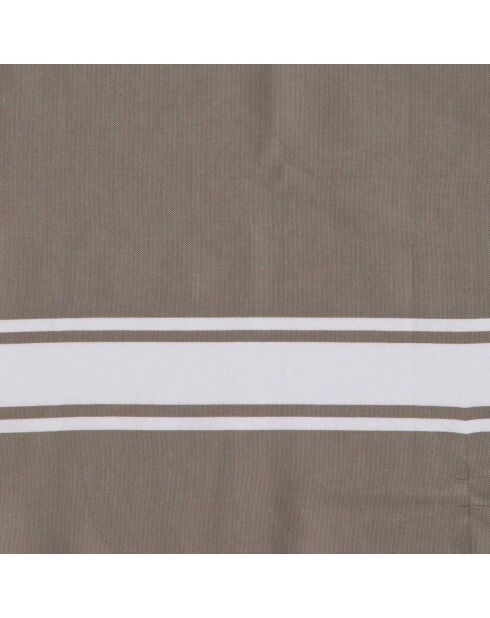 St Tropez Fouta Fouta Light Taupez Taupe/Bianco - 100x200 cm