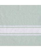 St Tropez Traditionelle Fouta Nilwasser/Weiß - 100x200 cm