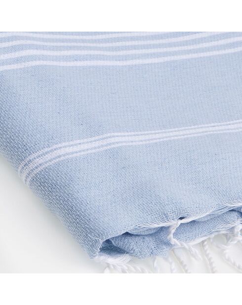 Mykonos Classic Fouta Hellblau - 100x200 cm