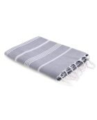 Mykonos Classic Fouta Mittelgrau - 100x200 cm