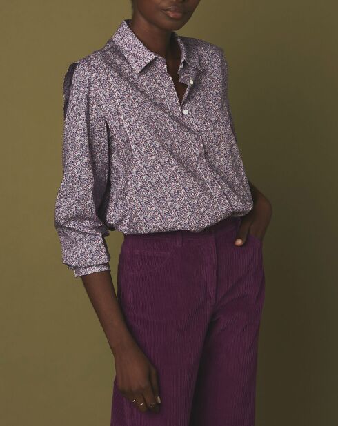 Chemise Canopy rose mini flowers