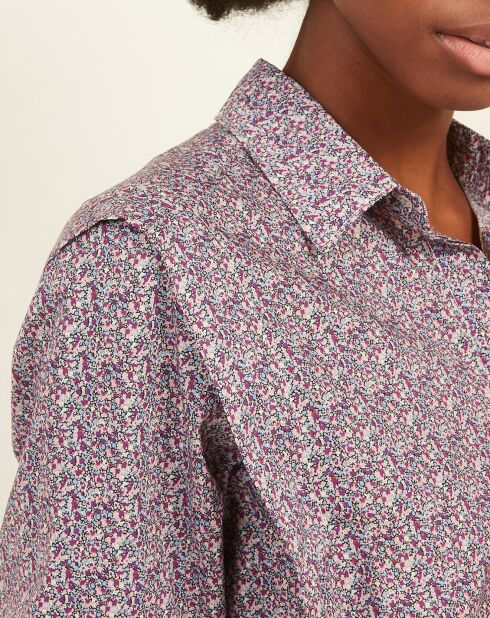 Chemise Canopy rose mini flowers