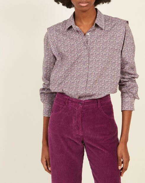 Chemise Canopy rose mini flowers