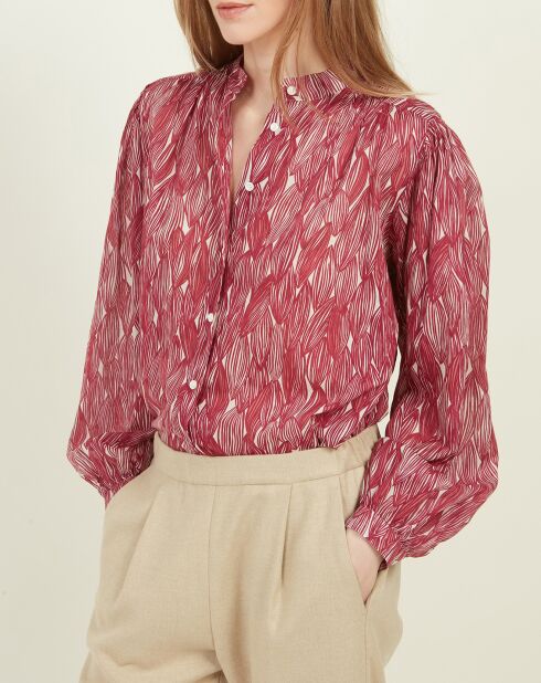 Chemise Clara magenta