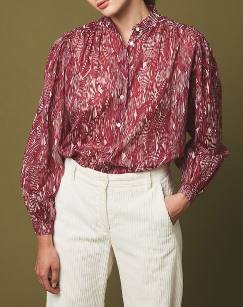Chemise Clara magenta