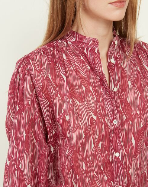 Chemise Clara magenta