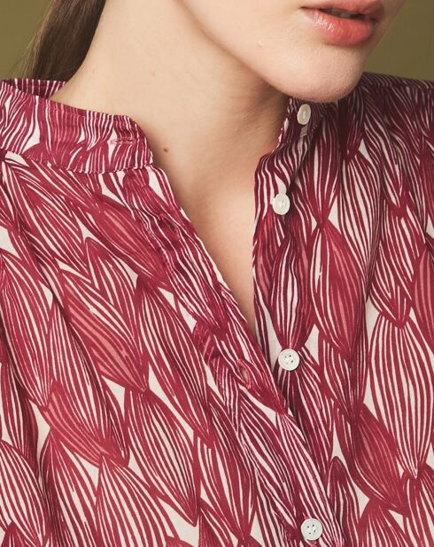 Chemise Clara magenta