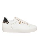 Sneakers en Cuir Fano blanc/noir