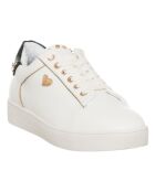 Sneakers en Cuir Fano blanc/noir