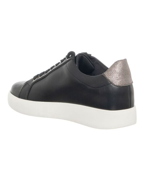 Sneakers en Cuir Cali noir/anthracite