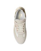 Sneakers en Cuir Noe blanc/écru
