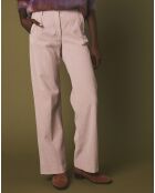 Pantalon en Velours côtelé Prago rosewood